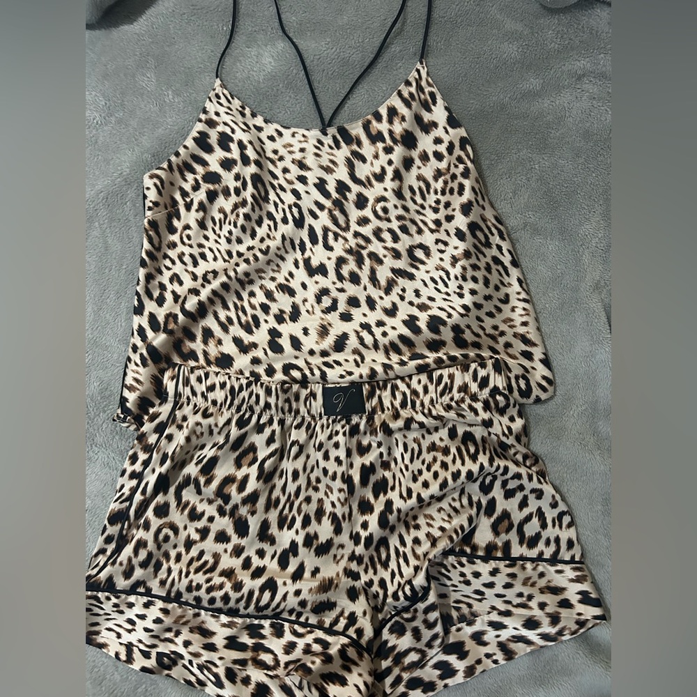 Victoria’s Secret pajama shorts and top polyester  NEW